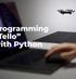 Programmare "Tello" con Python